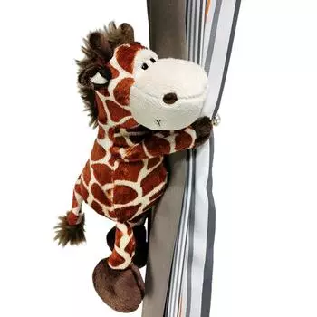 Giraffe Window Creative Clips With Nopunch Design For Childs Curtains Bedroom