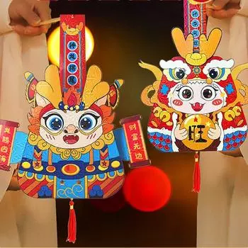 Girdle Design Chinese Style Lantern Handmade Luminous Rabbit Lantern Holiday Celebration 1