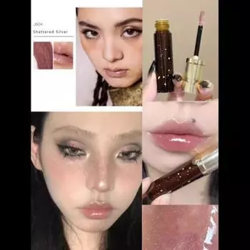 Girl Cult Eye Makeup GIRLCULT Lip Gloss Liquid Lipstick High Shine Moisturizing Moisturizing Long-Sticking Mirror, 1 шт., 35 шт.) J804