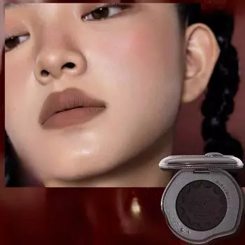 Girlcult Emotional Powder Blush Black Fuwa Cream Blusher Highlight Expansion Color White Nude Color Fine Matte Cold Natural