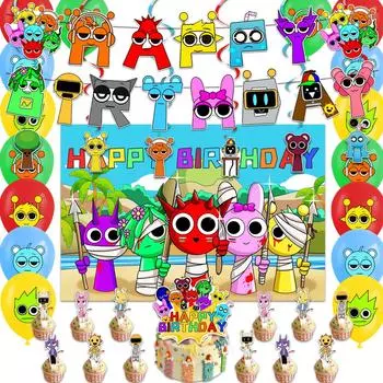 Гирлянда Арка Комплект Красный Зеленый Баннеры Торт Топпер Для Украшения Рождественской Вечеринки По Дню Рождения One Size