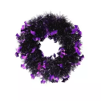 гирлянда на Хэллоуин венок украшение места проведения тыква череп призрак фестиваль гирлянда висит фиолетовый