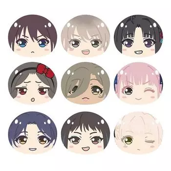 Girls Band Cry Мандзю Нигиниги Маскот Коробка 9 штук