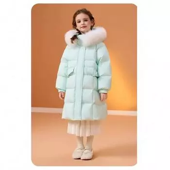 Girls Cotton Jackets, Winter Clothes, Children s Down Cotton Jackets, Medium and Large Children s Girls Winter Cotton Jackets, Outerwear 170