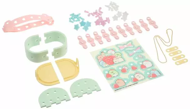 Girls DIY Toy Nejihapi Sumikkogurashi Stylish Fashion Set