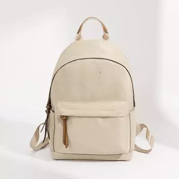 Girls Fresh Backpack Day Style School Wind Backpack Female Simple Large Capacity School Bag чёрный