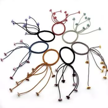 Girls Korea Flower Fashion Women Elastic Hair Ties Rubber Band Hair Accessories Hair Ropes