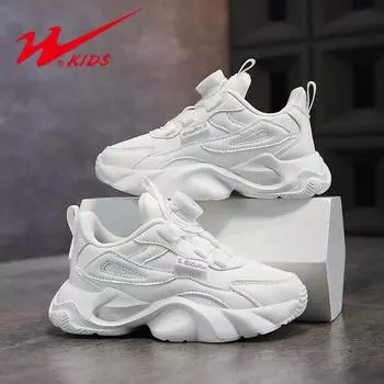 Girls little white shoes spring and autumn children s breathable mesh boys school white sneakers 28 белый