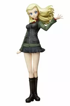 Girls Panzer Movie Clara scale PVC painted finished figure & 1/7