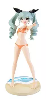 Girls & Panzer Movie Premium Summer Beach Figure “Anchovy” (Prize)