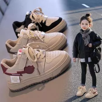 Girls Shoes Summer New Children s Sneaker Non-Slip Low-Top Girls Breathable All-Matching Sneakers