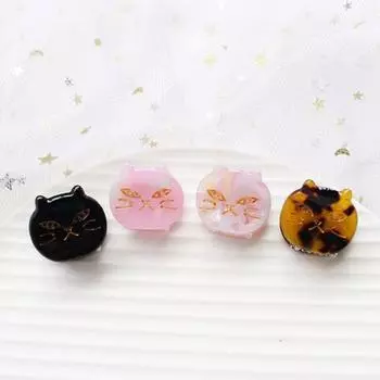 Girls Simple Headwear Cute Cat Classic Headdress Hair Accessories Hair Clip Claw Barrette Hairpin чёрный