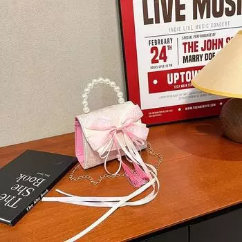 Girls Small Handbag Pu Material Kids Cute Designer Mini Shoulder Bag For School StyleA