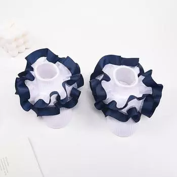 Girls Socks Lace Princess Socks Ruffle Princess Dress Lace Socks For newborns/babies/toddlers/little Girls 0-12 Months