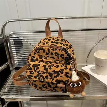 Girly backpack women s 2025 spring new fashion versatile mini backpack casual student schoolbag