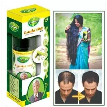 GIRNAR Lauki Herbal Hair Oil Ayurvedic, 500 мл Hair Growth And Anti Dadruff Anti Hair Drophing Dudhi Oil для женщин и мужчин 500 мл