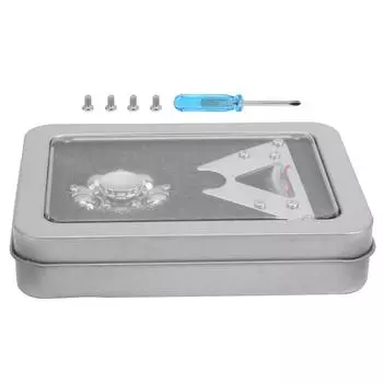 Гироскоп на кончике пальца из нержавеющей стали Sky Wheel Styling снимает стресс офисная декомпрессионная игрушка серебряный