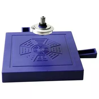 Гироскопическая левитационная научная игрушка, плавающий левитирующий поплавок НЛО, магнитный гироскоп с левитацией для физических принципов, наука, физические игрушки синий