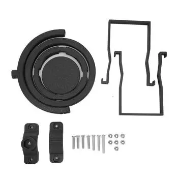 Гироскопический подстаканник с защитой от проливания, регулируемый, самовыравнивающийся, для велосипеда, электроскутера, красный чёрный