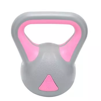 Гиря для фитнеса и тренировок для похудения для мужчин и женщин, серая 4 кг