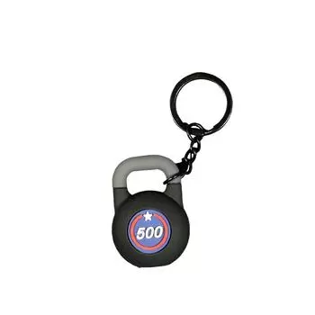 Гиря Фитнес Брелок Тренажерный Зал Подарочный Подвесной Украшение One Size чёрный