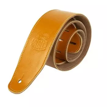 Гитара из натуральной кожи предотвращает падение головки, ремешок из натуральной кожи для акустической электробас-гитары [GIMI] Ремень высокого качества, воловья кожа, удобный, верблюд