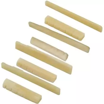 Гитара Miwayer из неотбеленной кости крупного рогатого скота, мостовая гайка и седло, 1 пара для акустической и классической гитары