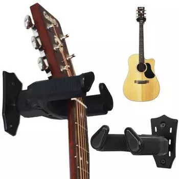 Гитара настенное крепление с винтами автоматический замок Gravities электрическая акустическая фолк гитара бас чёрный