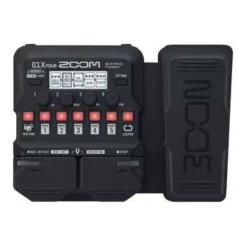 Гитара ZOOM Zoom G1X FOUR с педальным мультиэффектором