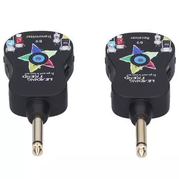 Гитарная беспроводная система цифровой передатчик приемник с реверберацией высокие частоты регулировка B9