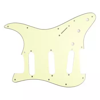 Гитарная накладка, сменная алюминиевая фольга, защита от царапин, ПВХ, защитная пластина для гитары GSSS39