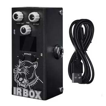 Гитарная педаль 6,35 мм входной выходной порт электрогитара аналоговая педаль эффектов для выступления