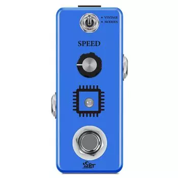 Гитарная педаль ISET Phaser Analog Quanta Phase Effect для электрогитары, баса, Thule Bypass (фаза)