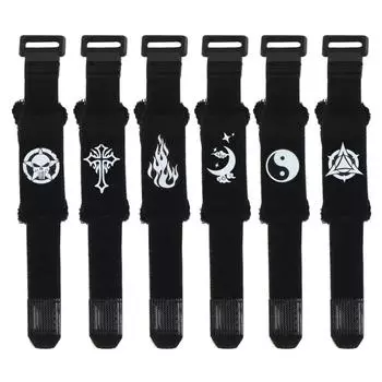 Гитарная струнная обмотка, черные хлопковые демпферы, электрогитара D