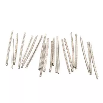 Гитарные лады, 21 лад, лад из нержавеющей стали, ширина короны 2,9 мм для бас-гитары серебряный