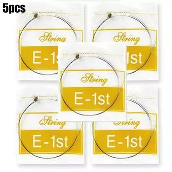 Гитарные струны 1st E Single, 5 шт., акустические датчики .012