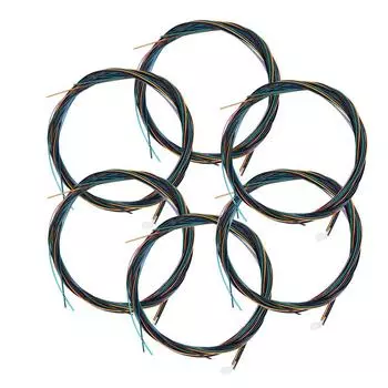 Гитарные струны из цветного нейлона, медного сплава, классические народные струны для акустической гитары