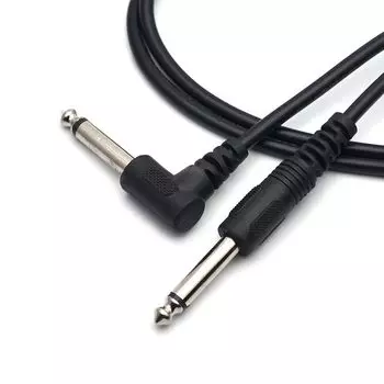 Гитарный экранированный кабель Гитарный кабельный штекер Басовый экран Устойчивый к отключению Музыкальный инструментальный кабель для бас-гитарыКлавиатураУсилительБарабаны (Тип SL, 1M)