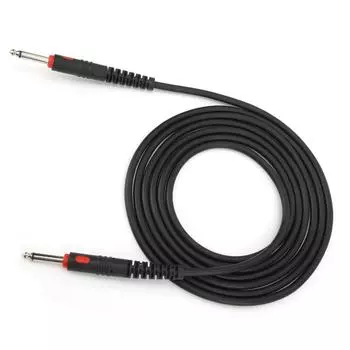 Гитарный кабель Черный литой штекер Шнур Аксессуары для электроинструментов для Баса Электропианино10 3meter / 9.8ft
