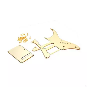 Гитарный пикгард, предварительно подключенный пикгард, винтажный электрический пикгард с 10 отверстиями для мюзикла