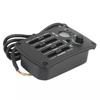 Гитарный предусилитель Простая установка Гитарный пьезоэлектрический 4-полосный звукосниматель Простая в использовании Универсальная гитара