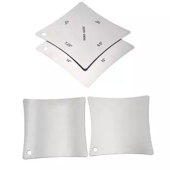 Гитарный радиусный калибр, радиусный калибр, инструмент, 2 шт., инструменты для гитары