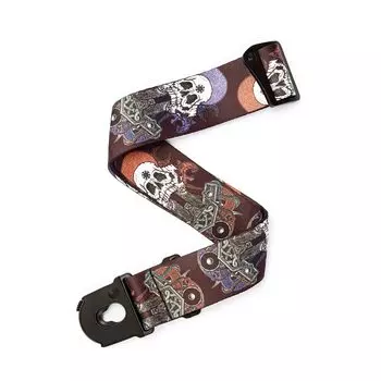 Гитарный ремень с замком Strap Lock Structure Alchemy Gothic Planet Lock Strap 50ALP05 Gods of War D Addario []