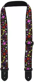 Гитарный ремень в жаккардовом стиле со звездным узором HOPE JACQUARD STARS Perri s TWS-6800