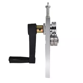 Гитарный станок из цинкового сплава с пластиковой ручкой, инструмент для изготовления ладов для изгиба, выпрямления ладовой проволоки серебряный