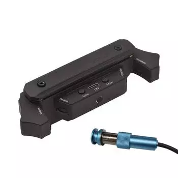 Гитарный звукосниматель YALP DOUBLE Vibration Pickup Sound Hole Pickup No Punching чёрный