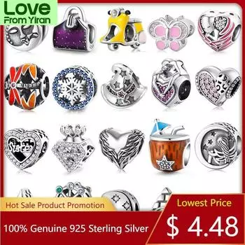 Give Birth To Life Pregnant Mother 925 Sterling Silver Charm Pink Cz Beads Jewelry Making Fit Original European Charms Bracelets