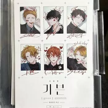 Given Given Hiiragi Mix Movie Bonus Original Picture Check Polar Acrylic Nendo