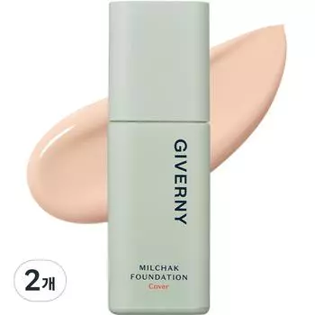 Giverny Тональный крем с адгезивным покрытием 30 мл, Нет. 17 фарфор, 2 шт.