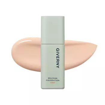 GIVERNY Adhesive Cover Foundation 17 Porcelain 30 мл PKG Genuine Official Distributor SPF30/PA++ [Японский продукт]